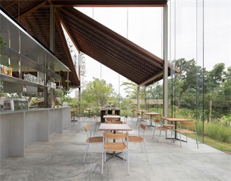 泰國Patom簡約咖啡館空間設(shè)計(jì)