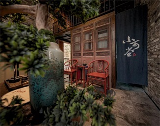 深圳小可堂茶社空間設計