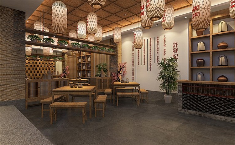餐飲空間設(shè)計(jì)效果圖