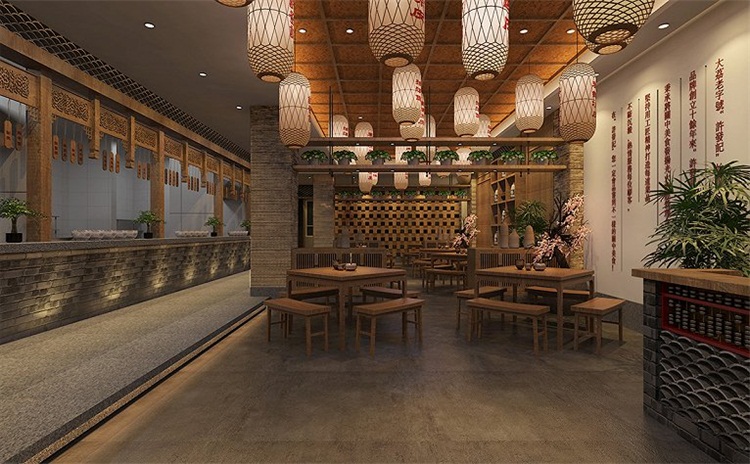 餐飲空間設(shè)計(jì)效果圖