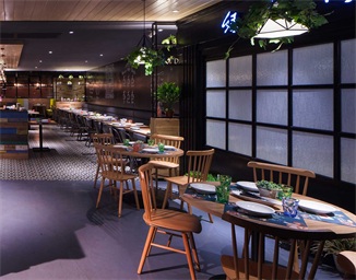 連鎖——綠茵閣廣州天娛店餐廳空間設計
