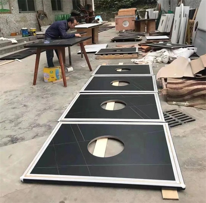 戲鳳記豬肚雞火鍋新中式巖板桌面